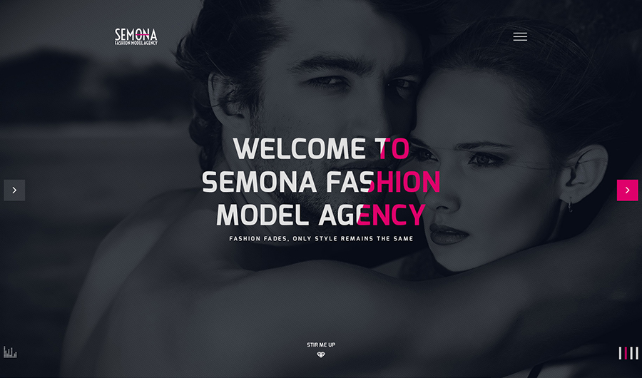 Fashion Agency Joomla Template