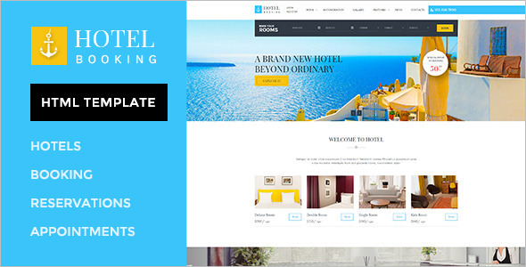 Best Hotel Retail Website Theme