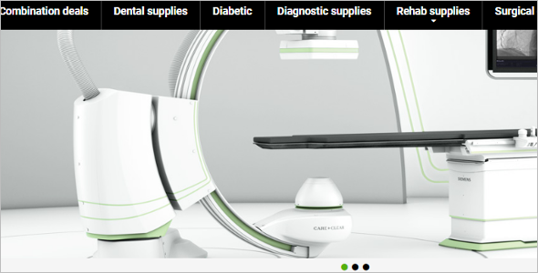 Download Medical Equipment Magento Template