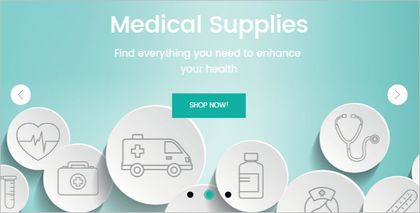 Medical Equipment Store Magento Template