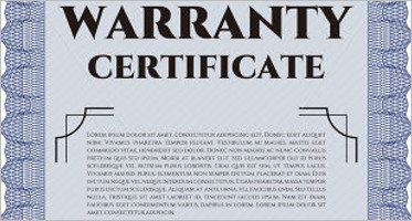 Get Peace of Mind with Our Warranty Certificate Templates