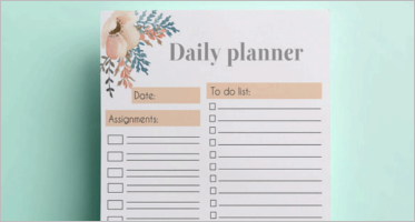 30+ Printable Daily Planner Templates